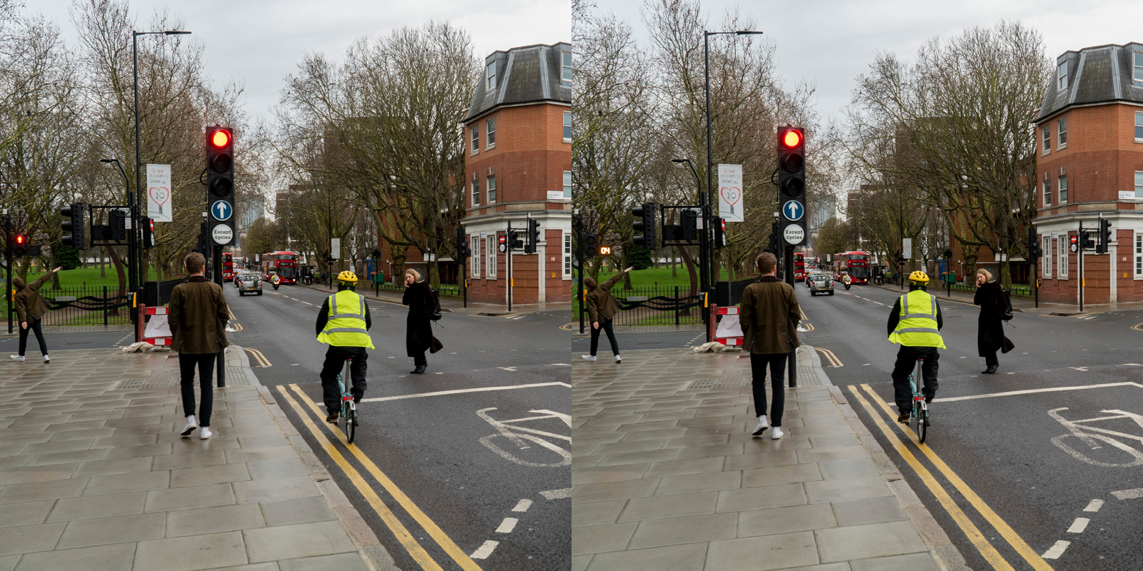 Look at the two images above for around ten seconds and the chances are that you will notice a small yet significant change. * But if you are a driver who also cycles, the chances are you will have spotted that difference more quickly.